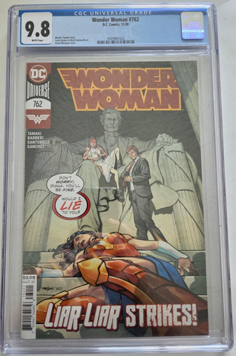 Wonder woman 762 cgc 8 - wonder, 9.8