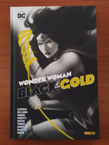 Wonder woman black and - wonder, gold